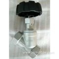 Piston type Manual Angle seat valve